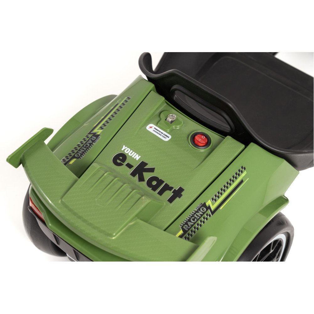 YOUIN ΗΛΕΚΤΡΙΚΟ E-KART ΓΙΑ 2-6 ΕΤΩΝ GREEN (UIN.CDR.0004)