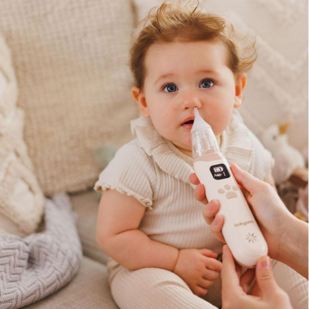 BABYONO: ΗΛΕΚΤΡΙΚΟΣ ΡΙΝΙΚΟΣ ΑΠΟΦΡΑΚΤΗΡΑΣ - 3 ΕΠΙΠΕΔΑ ΕΝΤΑΣΗΣ & ΑΘΟΡΥΒΗ ΛΕΙΤΟΥΡΓΙΑ - ΜΠΕΖ (BN1470/01)