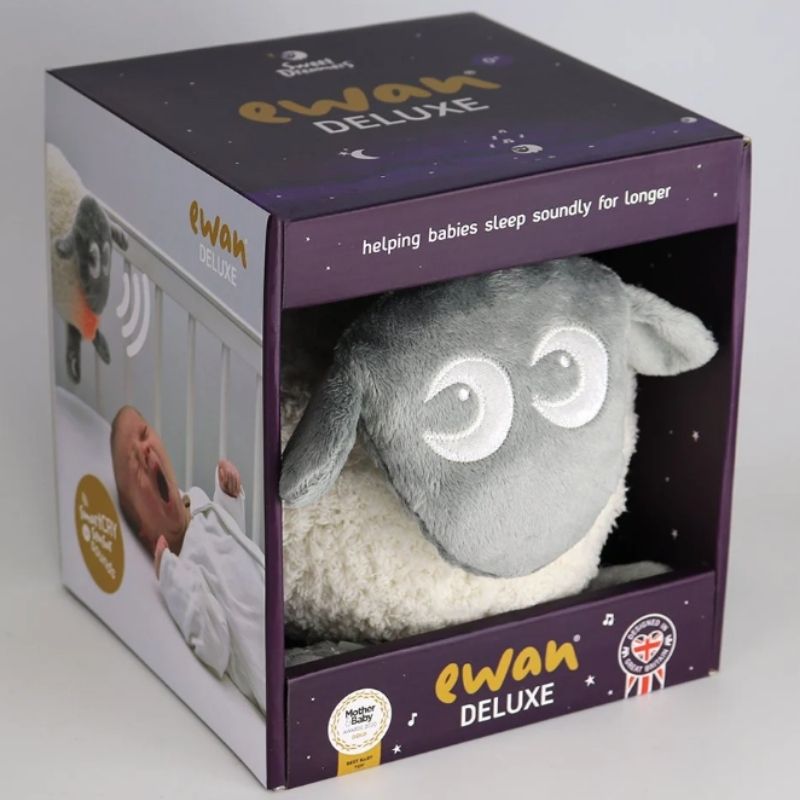EWAN ΤΟ ΠΡΟΒΑΤΑΚΙ DELUXE: ΕΠΑΝΑΦΟΡΤΙΖΟΜΕΝΟ ΒΟΗΘΗΜΑ ΥΠΝΟΥ ΜΕ ΑΙΣΘΗΤΗΡΑ ΚΛΑΜΑΤΟΣ ΚΑΙ ΦΩΣ- ΓΚΡΙ (EW821252)