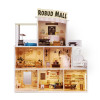 A-PLAY ΞΥΛΙΝΟ ΚΟΥΚΛΟΣΠΙΤΟ ΜΕ 6 ΔΩΜΑΤΙΑ SHOPPING MALL (MST-RB-WDH08)