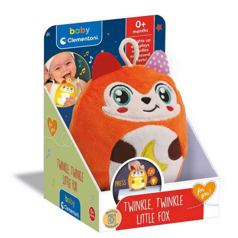 BABY CLEMENTONI ΒΡΕΦΙΚΟ ΠΑΙΧΝΙΔΙ TWINKLE TWINKLE ΑΛΕΠΟΥ ΜΕ ΦΩΣ & ΗΧΟΥΣ (1000-17555)