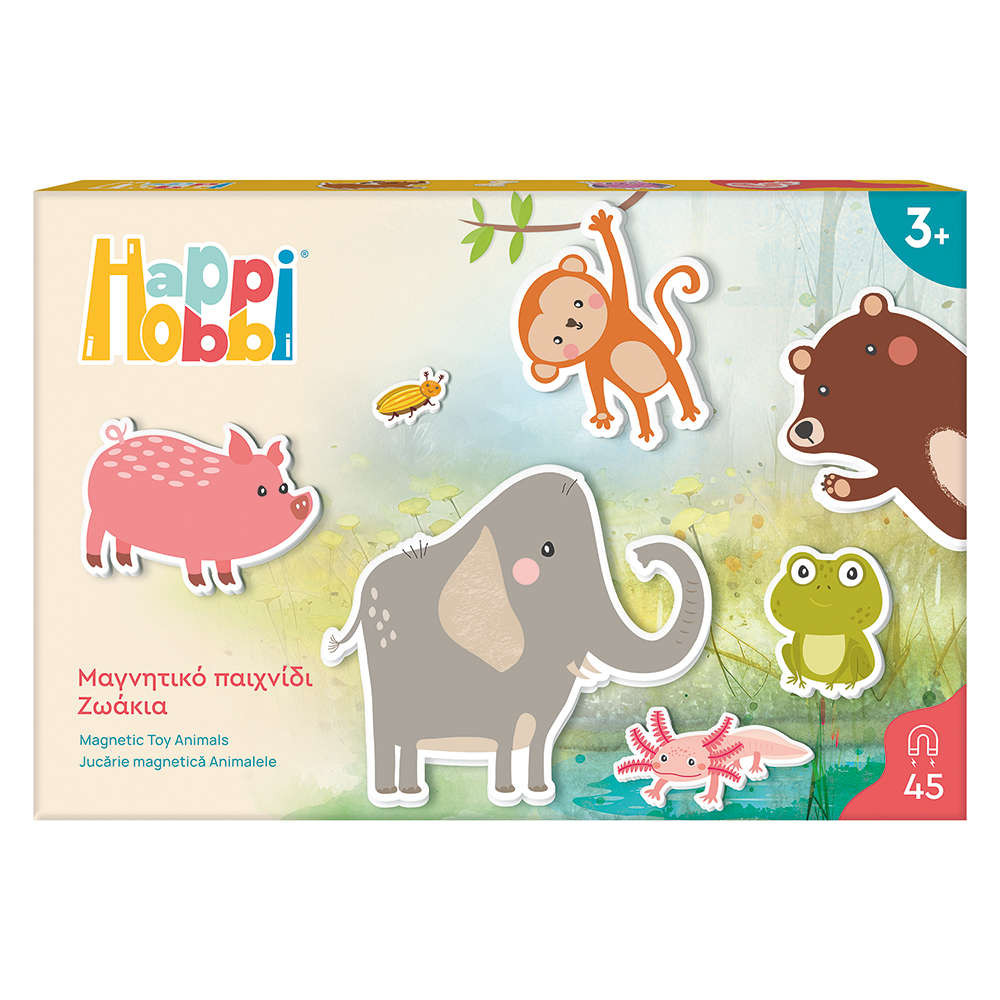 HAPPIHOBBI MAGNET ΖΩΑΚΙΑ (1029-64076)