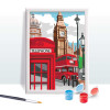 HAPPIHOBBI PAINT & FRAME PAINT BY NUMBERS MAJESTIC LONDON (1038-41023)