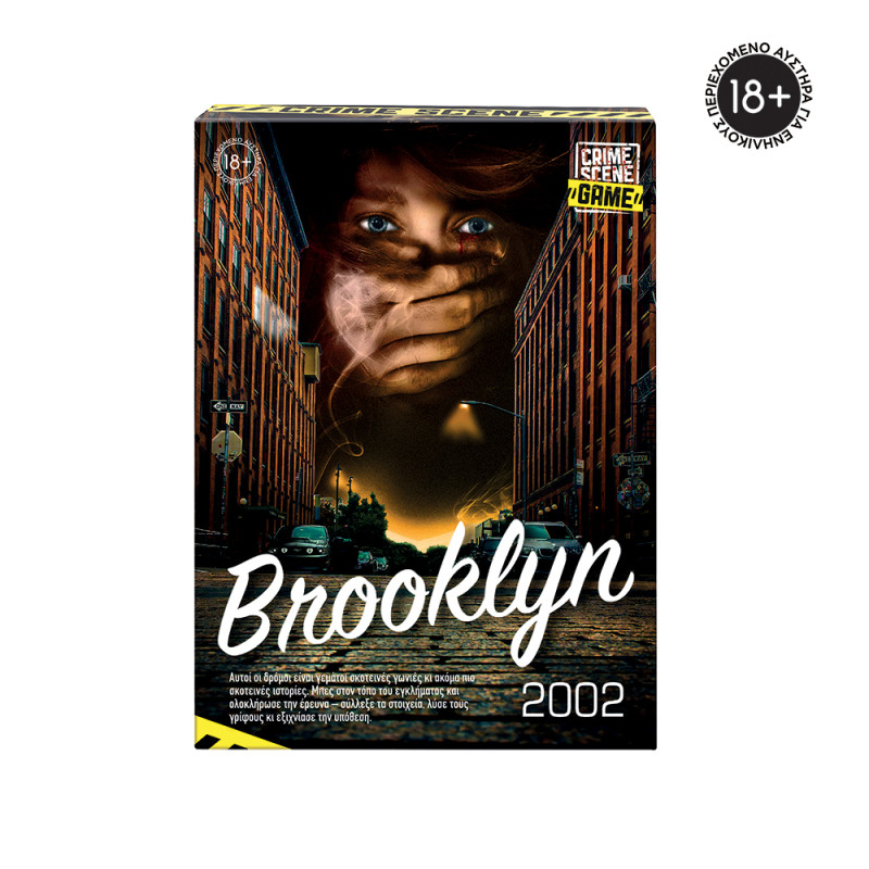 ΕΠΙΤΡΑΠΕΖΙΟ CRIME SCENE BROOKLYN 2002 ΓΙΑ ΗΛΙΚΙΕΣ 18+ ΧΡΟΝΩΝ (1040-21700)