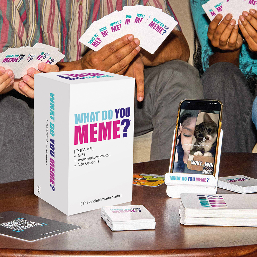 ΕΠΙΤΡΑΠΕΖΙΟ ΠΑΙΧΝΙΔΙ WHAT DO YOU MEME? NOW WITH GIFS 18+ ΧΡΟΝΩΝ (1040-23224)