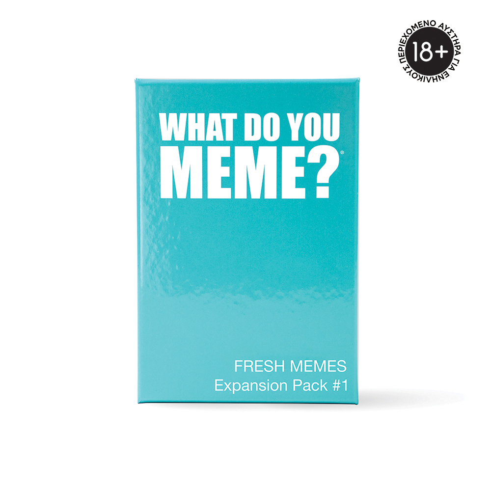 ΕΠΙΤΡΑΠΕΖΙΟ WHAT DO YOU MEME? FRESH MEMES (EXPANSION) ΓΙΑ ΗΛΙΚΙΕΣ 18+ ΧΡΟΝΩΝ (1040-24200)