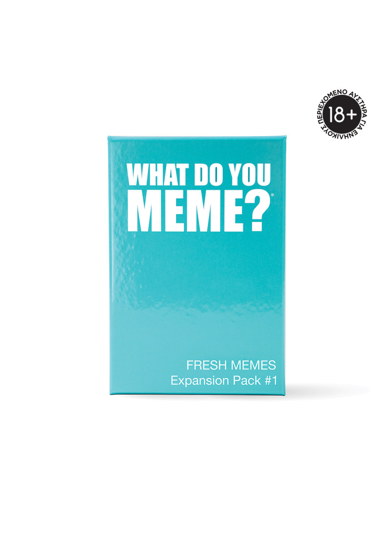 ΕΠΙΤΡΑΠΕΖΙΟ WHAT DO YOU MEME? FRESH MEMES (EXPANSION) ΓΙΑ ΗΛΙΚΙΕΣ 18+ ΧΡΟΝΩΝ (1040-24200)