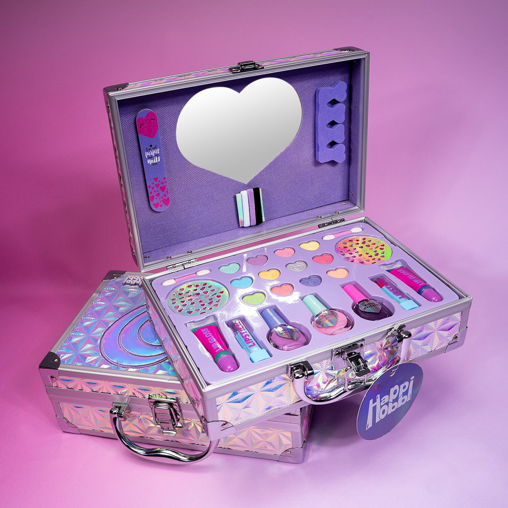 HAPPI HOBBI ΘΗΚΗ ΟΜΟΡΦΙΑΣ SPARKLE LOVE 30 ΑΞΕΣΟΥΑΡ (1081-60021)