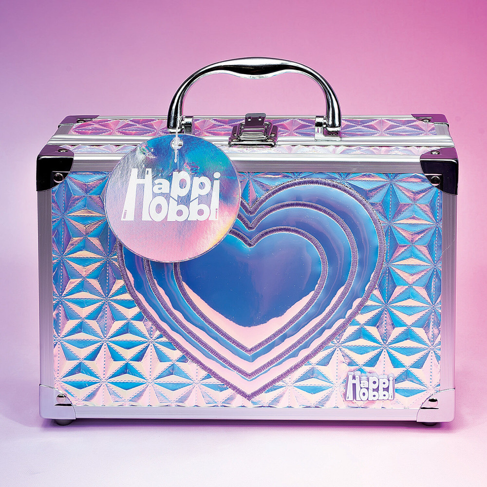 HAPPI HOBBI ΘΗΚΗ ΟΜΟΡΦΙΑΣ SPARKLE LOVE 30 ΑΞΕΣΟΥΑΡ (1081-60021)