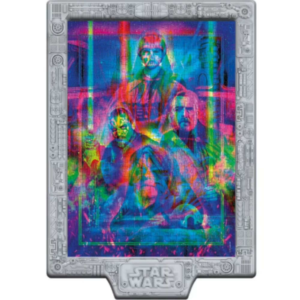 STAR WARS METAMORPHIC ART PUZZLE ΜΕ ΦΩΤΙΖΟΜΕΝΟ ΕΦΕ & ΚΟΡΝΙΖΑ – ΕΠΕΙΣΟΔΙΑ I–II–III (520 ΤΜΧ) (1260-35161)