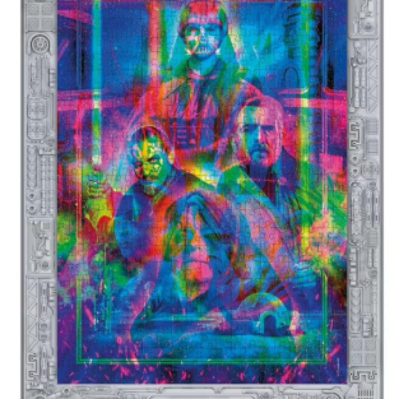 STAR WARS METAMORPHIC ART PUZZLE ΜΕ ΦΩΤΙΖΟΜΕΝΟ ΕΦΕ & ΚΟΡΝΙΖΑ – ΕΠΕΙΣΟΔΙΑ I–II–III (520 ΤΜΧ) (1260-35161)