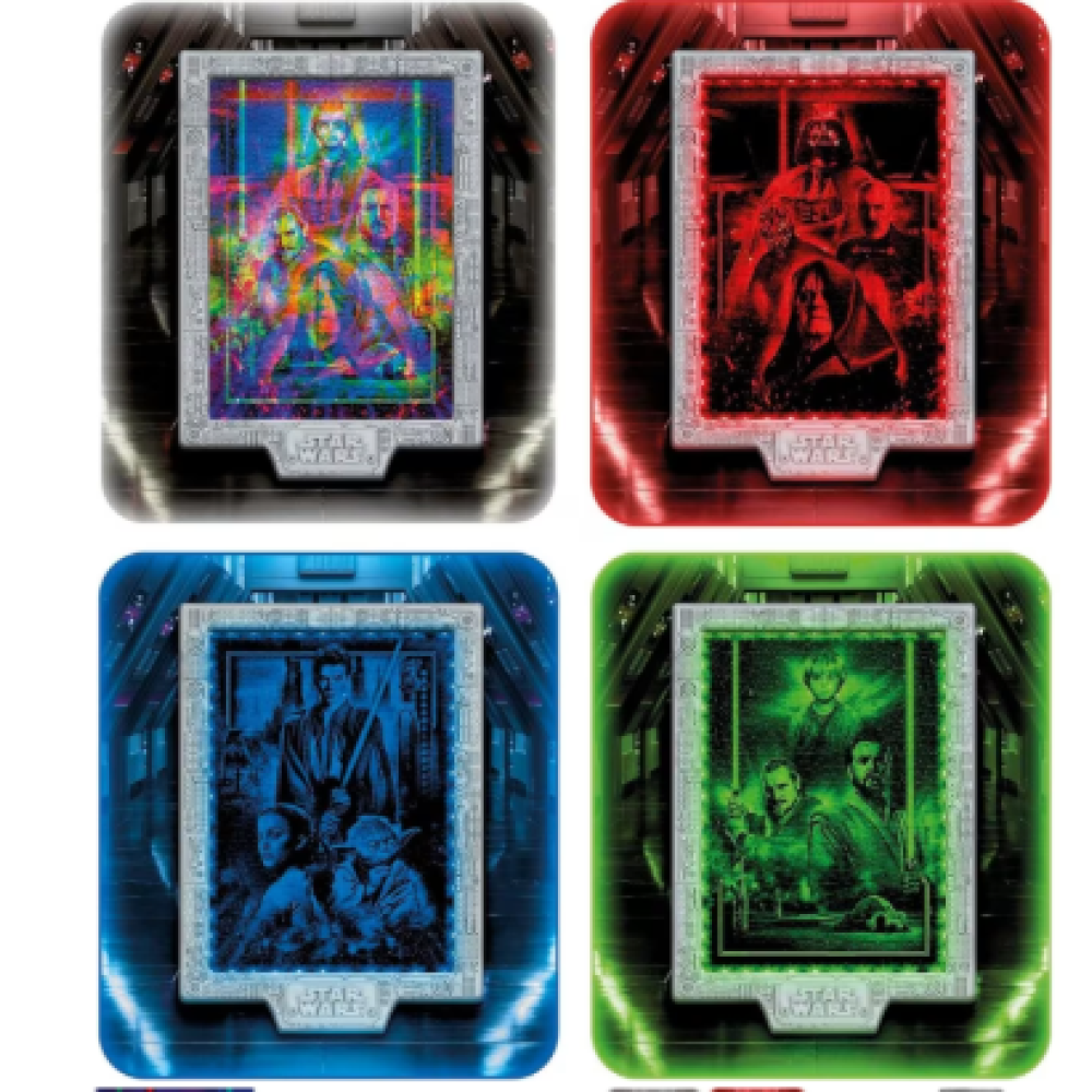 STAR WARS METAMORPHIC ART PUZZLE ΜΕ ΦΩΤΙΖΟΜΕΝΟ ΕΦΕ & ΚΟΡΝΙΖΑ – ΕΠΕΙΣΟΔΙΑ I–II–III (520 ΤΜΧ) (1260-35161)