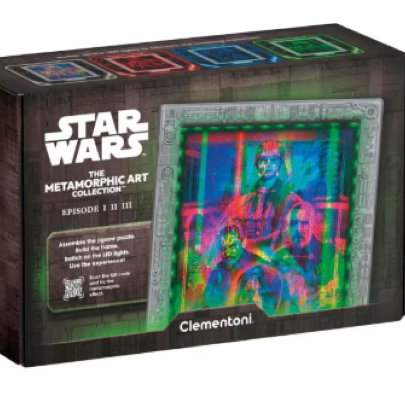 STAR WARS METAMORPHIC ART PUZZLE ΜΕ ΦΩΤΙΖΟΜΕΝΟ ΕΦΕ & ΚΟΡΝΙΖΑ – ΕΠΕΙΣΟΔΙΑ I–II–III (520 ΤΜΧ) (1260-35161)