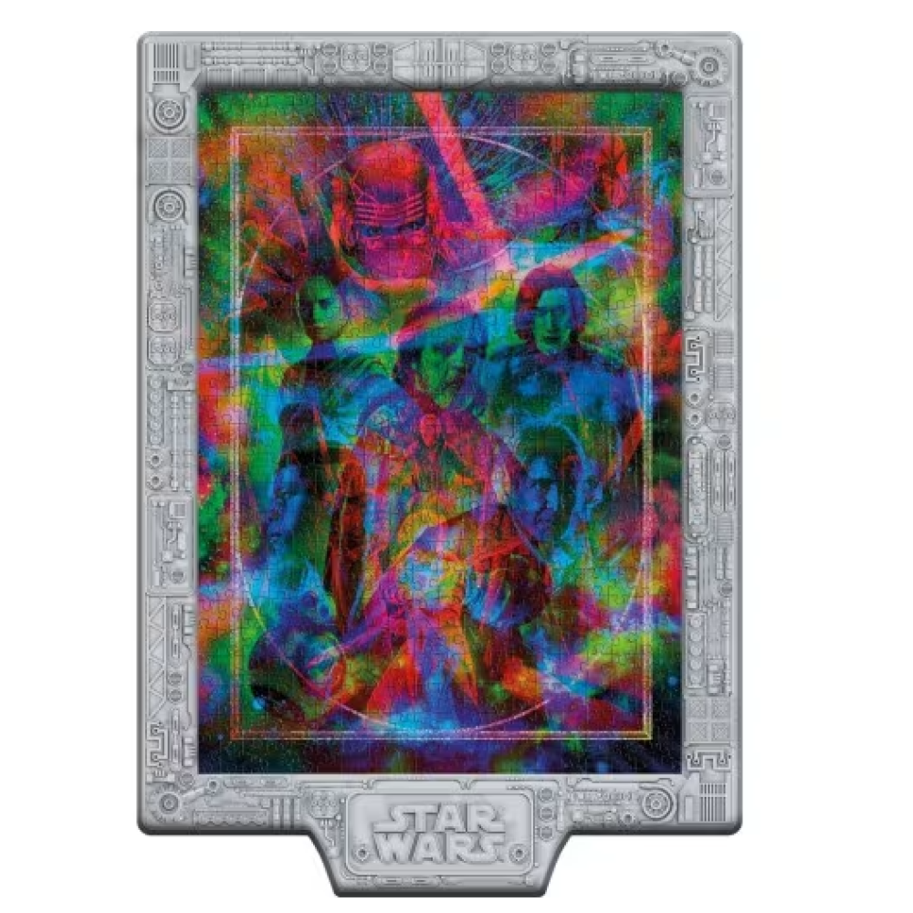 STAR WARS METAMORPHIC ART PUZZLE ΜΕ ΦΩΤΙΖΟΜΕΝΟ ΕΦΕ & ΚΟΡΝΙΖΑ – ΕΠΕΙΣΟΔΙΑ VII–VIII–IX (520 ΤΜΧ) (1260-35163)