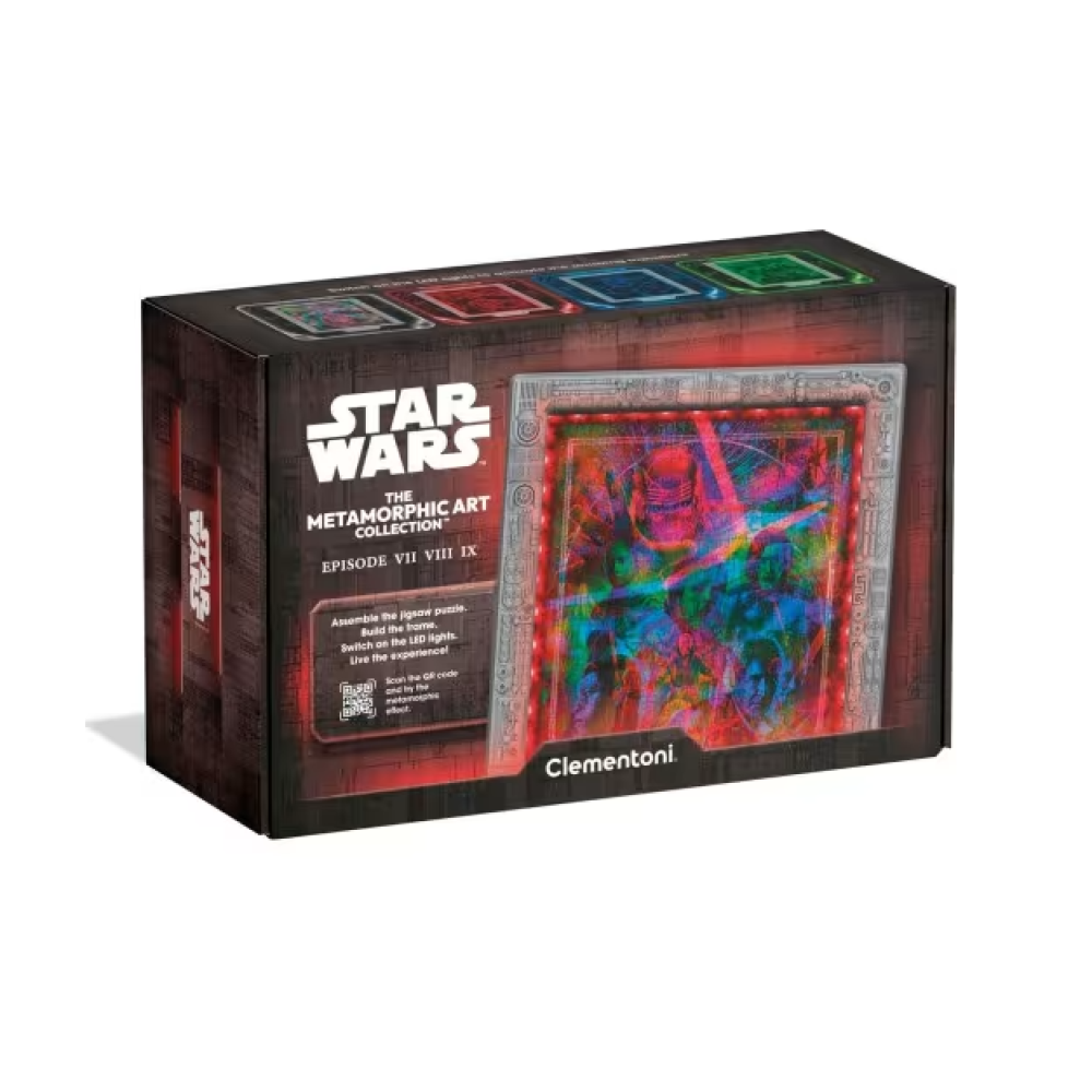 STAR WARS METAMORPHIC ART PUZZLE ΜΕ ΦΩΤΙΖΟΜΕΝΟ ΕΦΕ & ΚΟΡΝΙΖΑ – ΕΠΕΙΣΟΔΙΑ VII–VIII–IX (520 ΤΜΧ) (1260-35163)