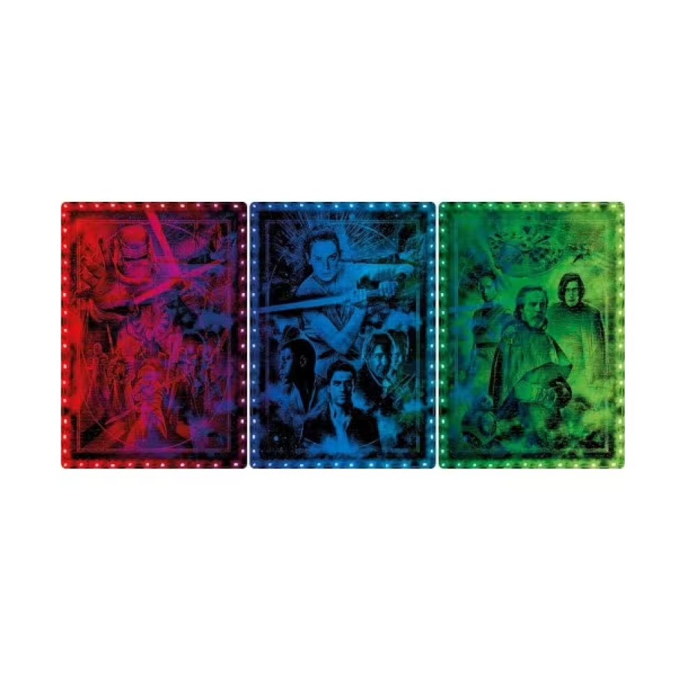 STAR WARS METAMORPHIC ART PUZZLE ΜΕ ΦΩΤΙΖΟΜΕΝΟ ΕΦΕ & ΚΟΡΝΙΖΑ – ΕΠΕΙΣΟΔΙΑ VII–VIII–IX (520 ΤΜΧ) (1260-35163)