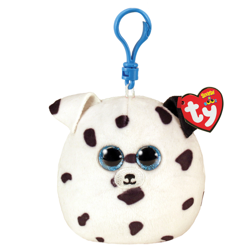 TY SQUISHY BEANIES FETCH ΧΝΟΥΔΩΤΟ ΚΛΙΠ ΣΚΥΛΑΚΙ ΔΑΛΜΑΤΙΑΣ ΛΕΥΚΟ (1607-39567)