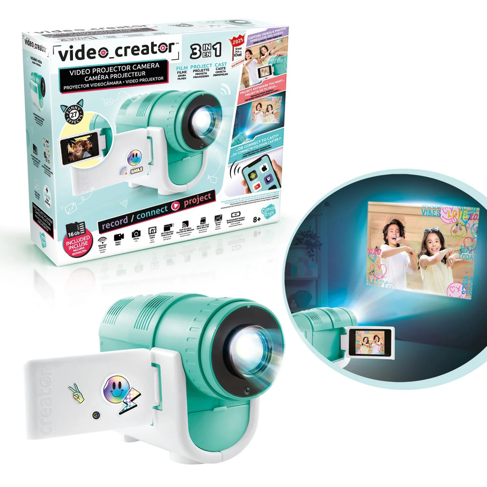 ΒΙΝΤΕΟΚΑΜΕΡΑ ΠΡΟΤΖΕΚΤΟΡΑΣ CAMERA PROJECTOR VIDEO CREATOR (1863-70638)