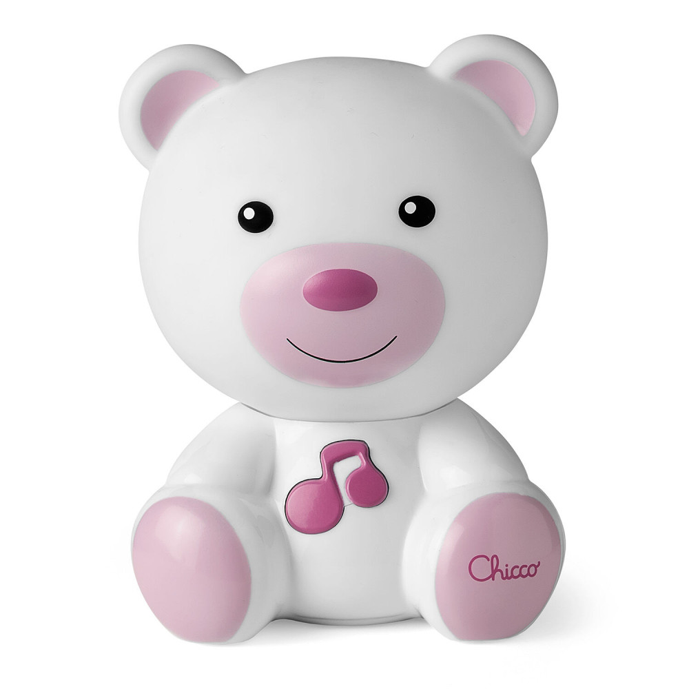 CHICCO ΑΡΚΟΥΔΑΚΙ ΦΩΤΑΚΙ ΝΥΚΤΟΣ ΜΕ ΜΕΛΩΔΙΑ ΡΟΖ (Y01-09830-10)