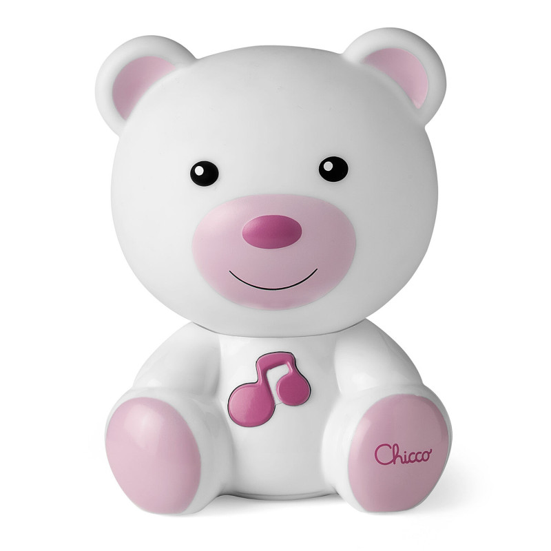 CHICCO ΑΡΚΟΥΔΑΚΙ ΦΩΤΑΚΙ ΝΥΚΤΟΣ ΜΕ ΜΕΛΩΔΙΑ ΡΟΖ (Y01-09830-10)