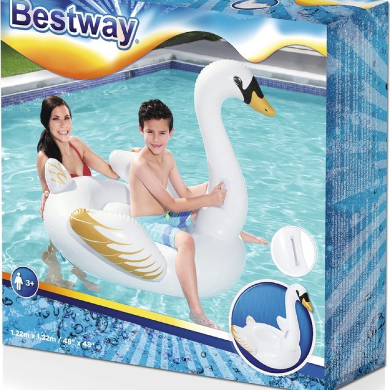BESTWAY ΦΟΥΣΚΩΤΟ ΣΤΡΩΜΑ ΚΥΚΝΟΣ ΛΕΥΚΟΣ (41123)