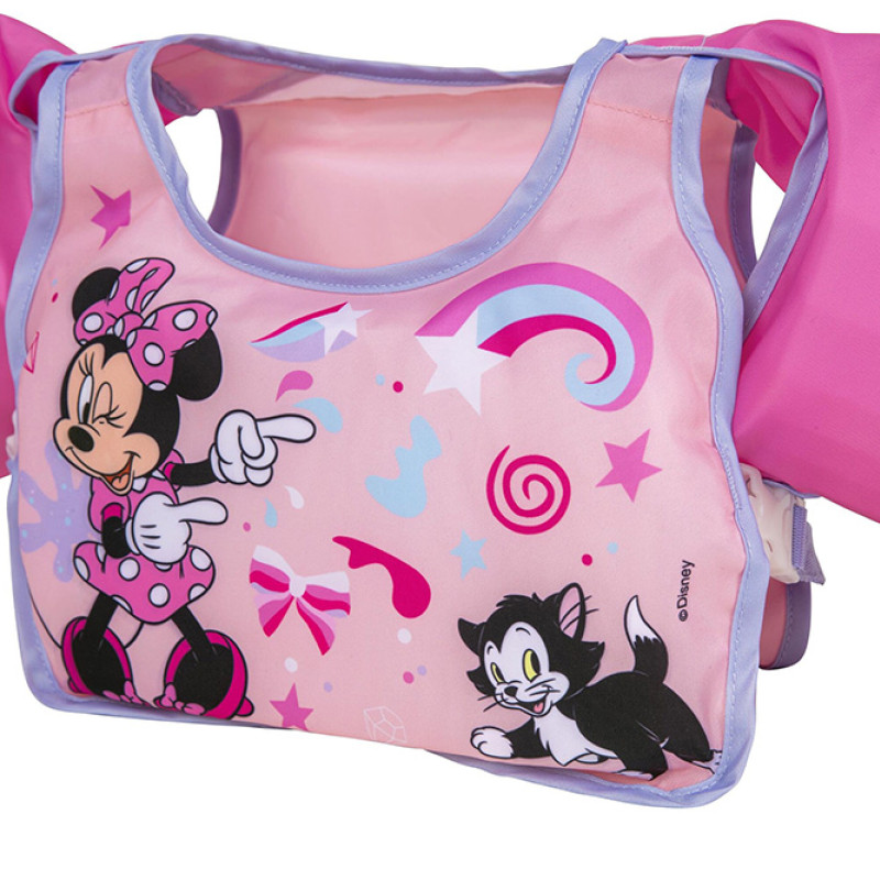 BESTWAY ΣΩΣΙΒΙΟ-ΓΙΛΕΚΟ ΜΕ ΜΠΡΑΤΣΑΚΙΑ MINNIE 3-6 ΕΤΩΝ (9101Α)