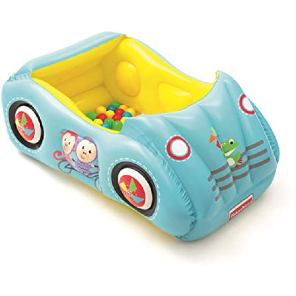 FISHER PRICE ΦΟΥΣΚΩΤΟ ΑΥΤΟΚΙΝΗΤΟ ΜΕ ΠΟΛΥΧΡΩΜΕΣ ΜΠΑΛΕΣ (93535)