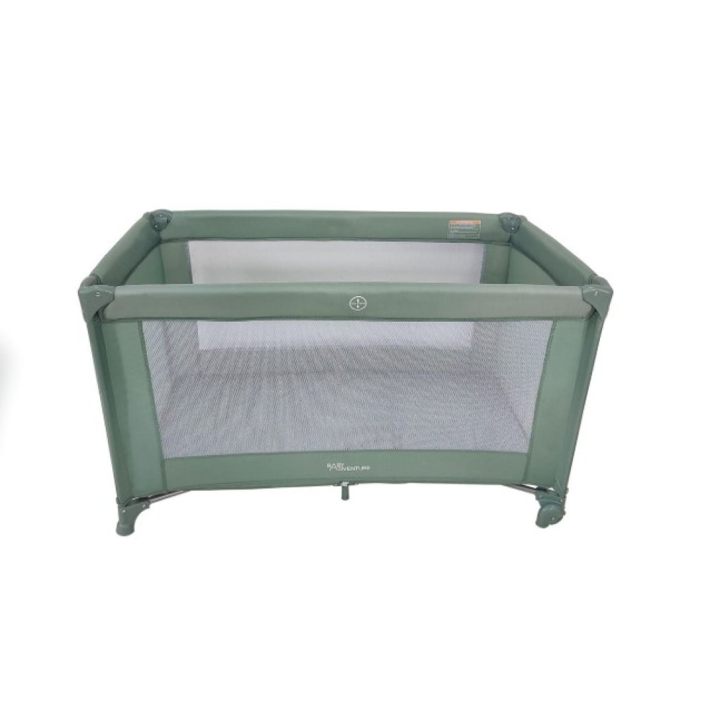 BABY ADVENTURE ΠΑΡΚΟΚΡΕΒΑΤΟ DREAM 1 LAYER KHAKI (BR79353)