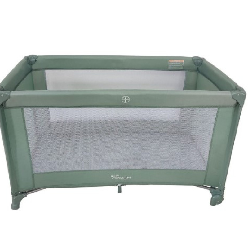 BABY ADVENTURE ΠΑΡΚΟΚΡΕΒΑΤΟ DREAM 1 LAYER KHAKI (BR79353)