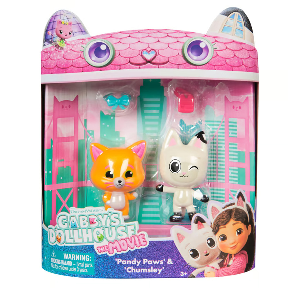 Spin Master Gabby's Dollhouse: The Movie - 'Pandy Paws' &amp; 'Chumsley' (20151837)