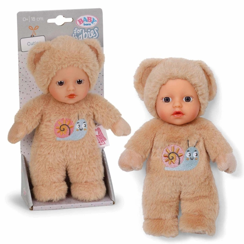 BABY BORN ΓΛΥΚΟΥΛΙΝΙΑ 18ΕΚ ΚΑΦΕ ΜΕ ΣΑΛΙΓΚΑΡΙ (837412)