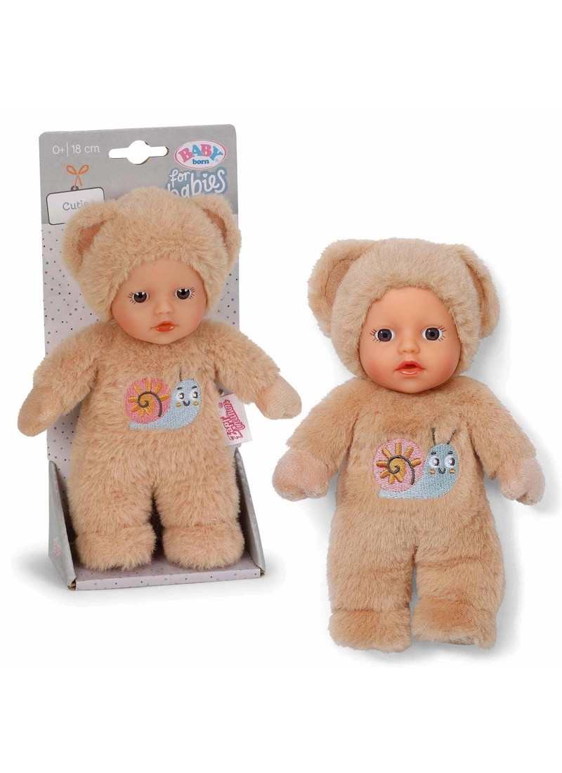 BABY BORN ΓΛΥΚΟΥΛΙΝΙΑ 18ΕΚ ΚΑΦΕ ΜΕ ΣΑΛΙΓΚΑΡΙ (837412)