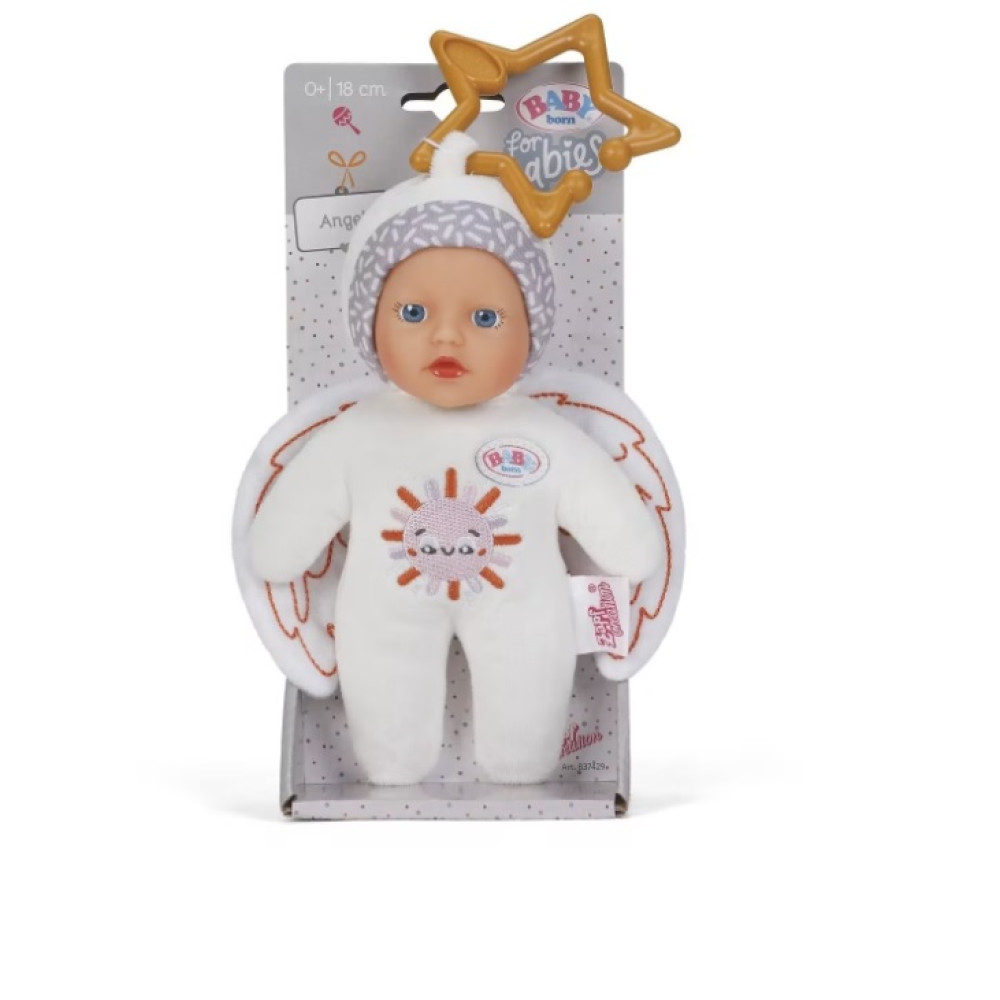 BABY BORN ΑΓΓΕΛΑΚΙΑ 18ΕΚ ΛΕΥΚΟ (837429)