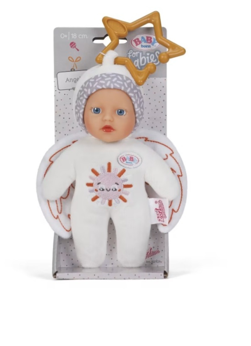 BABY BORN ΑΓΓΕΛΑΚΙΑ 18ΕΚ ΛΕΥΚΟ (837429)