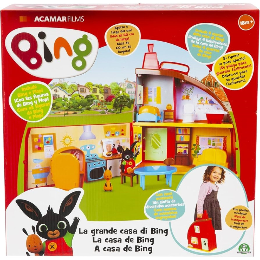 BING ΣΕΤ ΠΑΙΧΝΙΔΙΟΥ ΤΟ ΜΕΓΑΛΟ ΣΠΙΤΙ ΤΟΥ ΜΠΙΝΓΚ (BNG36100)