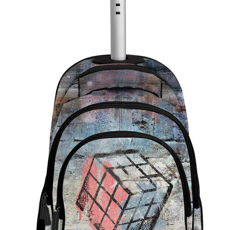 GRAFFITI TROLLEY ΣΧΟΛΙΚΟ SOLVED RUBIK'S (266251)