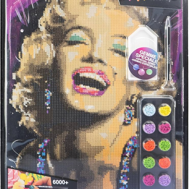 DIAMANTINY LEVEL UP ΔΙΑΚΟΣΜΗΣΕ ΜΕ ΧΡΩΜΑΤΙΣΤΑ ΠΕΤΡΑΔΑΚΙΑ CELEBRITIES MARILYN (96451)