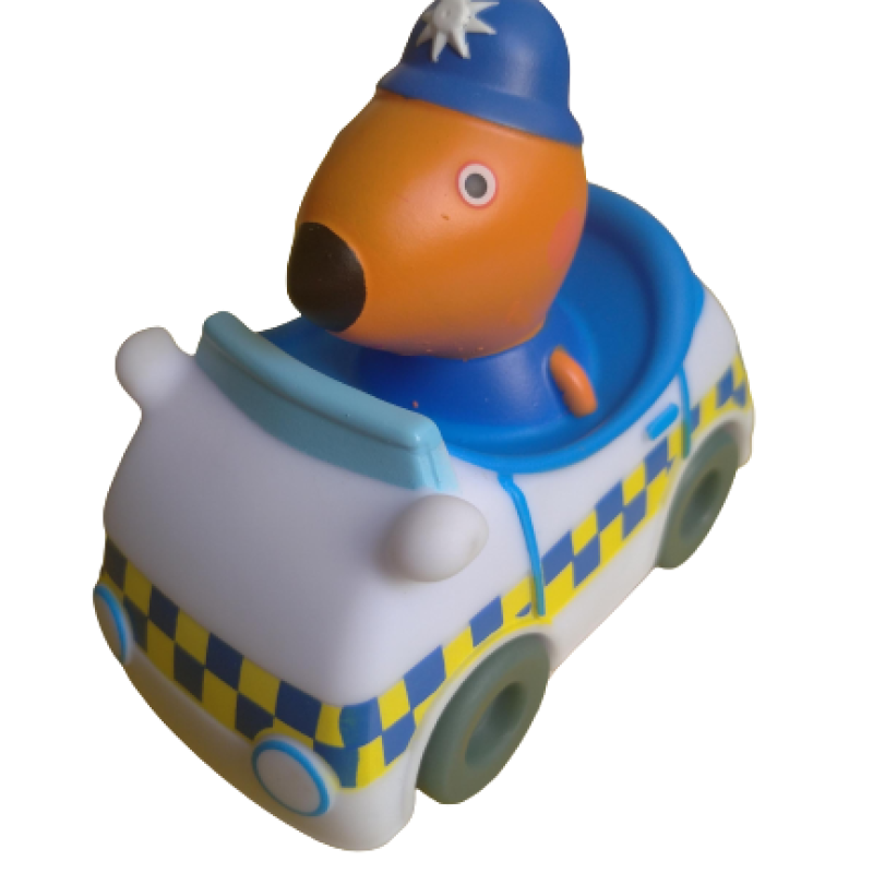 PEPPA PIG LİTTLE BUGGY ΑΣΤΥΝΟΜΙΚΟ ΟΧΗΜΑ (F5383)