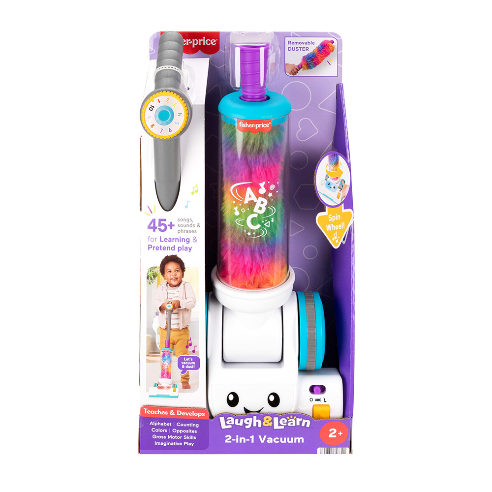 FISHER PRICE LAUGH & LEARN ΕΚΠΑΙΔΕΥΤΙΚΗ ΗΛΕΚΤΡΙΚΗ ΣΚΟΥΠΑ (JMM35)