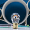 LEGAMI BULB FICTION ΔΙΑΚΟΣΜΗΤΙΚΟ ΕΠΙΤΡΑΠΕΖΙΟ ΦΩΤΙΣΤΙΚΟ ΣΕ ΣΧΗΜΑ ΛΑΜΠΑΣ ΟΥΡΑΝΙΟ ΤΟΞΟ (CLB0008)
