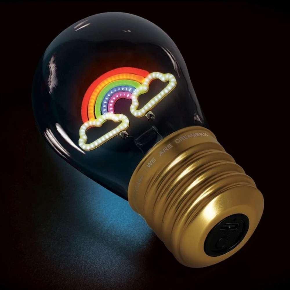 LEGAMI BULB FICTION ΔΙΑΚΟΣΜΗΤΙΚΟ ΕΠΙΤΡΑΠΕΖΙΟ ΦΩΤΙΣΤΙΚΟ ΣΕ ΣΧΗΜΑ ΛΑΜΠΑΣ ΟΥΡΑΝΙΟ ΤΟΞΟ (CLB0008)