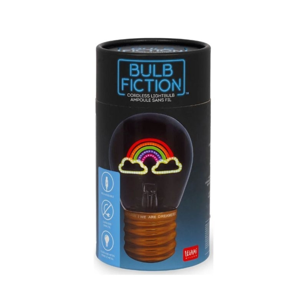LEGAMI BULB FICTION ΔΙΑΚΟΣΜΗΤΙΚΟ ΕΠΙΤΡΑΠΕΖΙΟ ΦΩΤΙΣΤΙΚΟ ΣΕ ΣΧΗΜΑ ΛΑΜΠΑΣ ΟΥΡΑΝΙΟ ΤΟΞΟ (CLB0008)