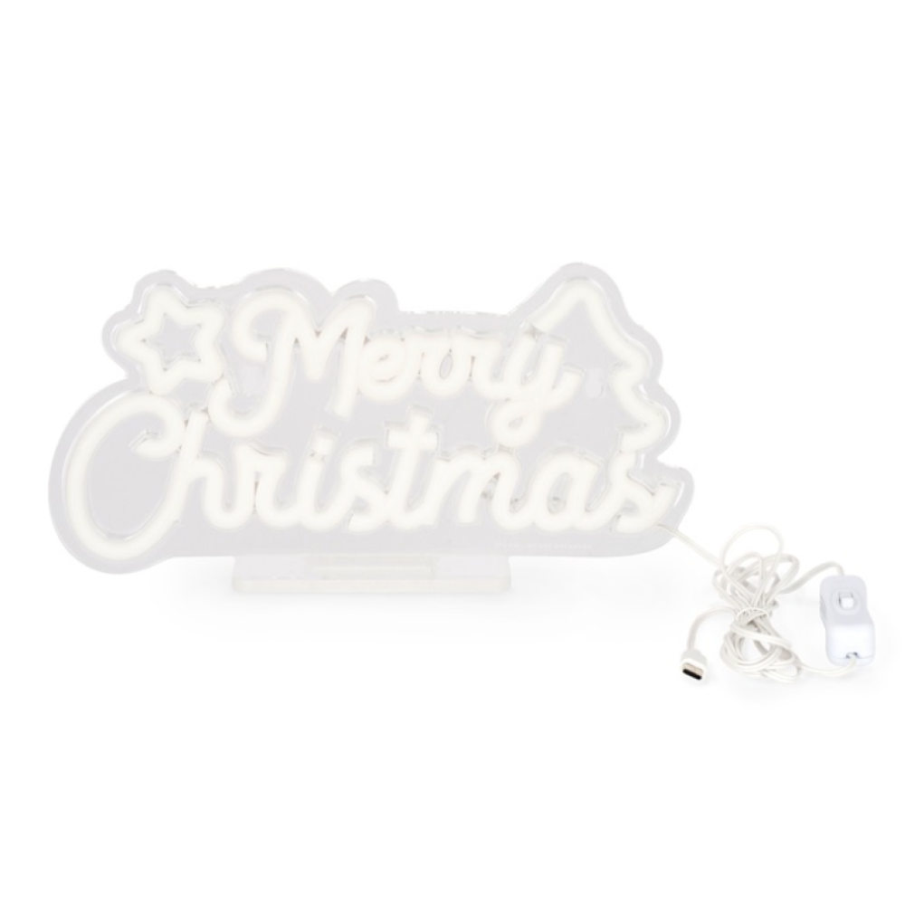 LEGAMI ΔΙΑΚΟΣΜΗΤΙΚΟ ΜΕ ΦΩΣ ΝΕΟΝ ΕΦΕ IT'S A SIGN MERRY XMAS (NEL0004)