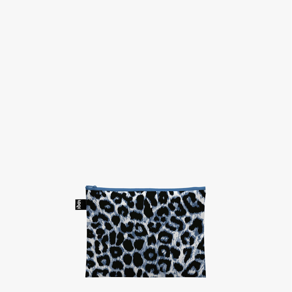 LOQI ΣΕΤ 3 ΑΝΑΚΥΚΛΩΜΕΝΕΣ ΘΗΚΕΣ ΜΕ ΦΕΡΜΟΥΑΡ LEOPARD DUSK, TWILIGHT ΚΑΙ SUNSET (ZP.LE)