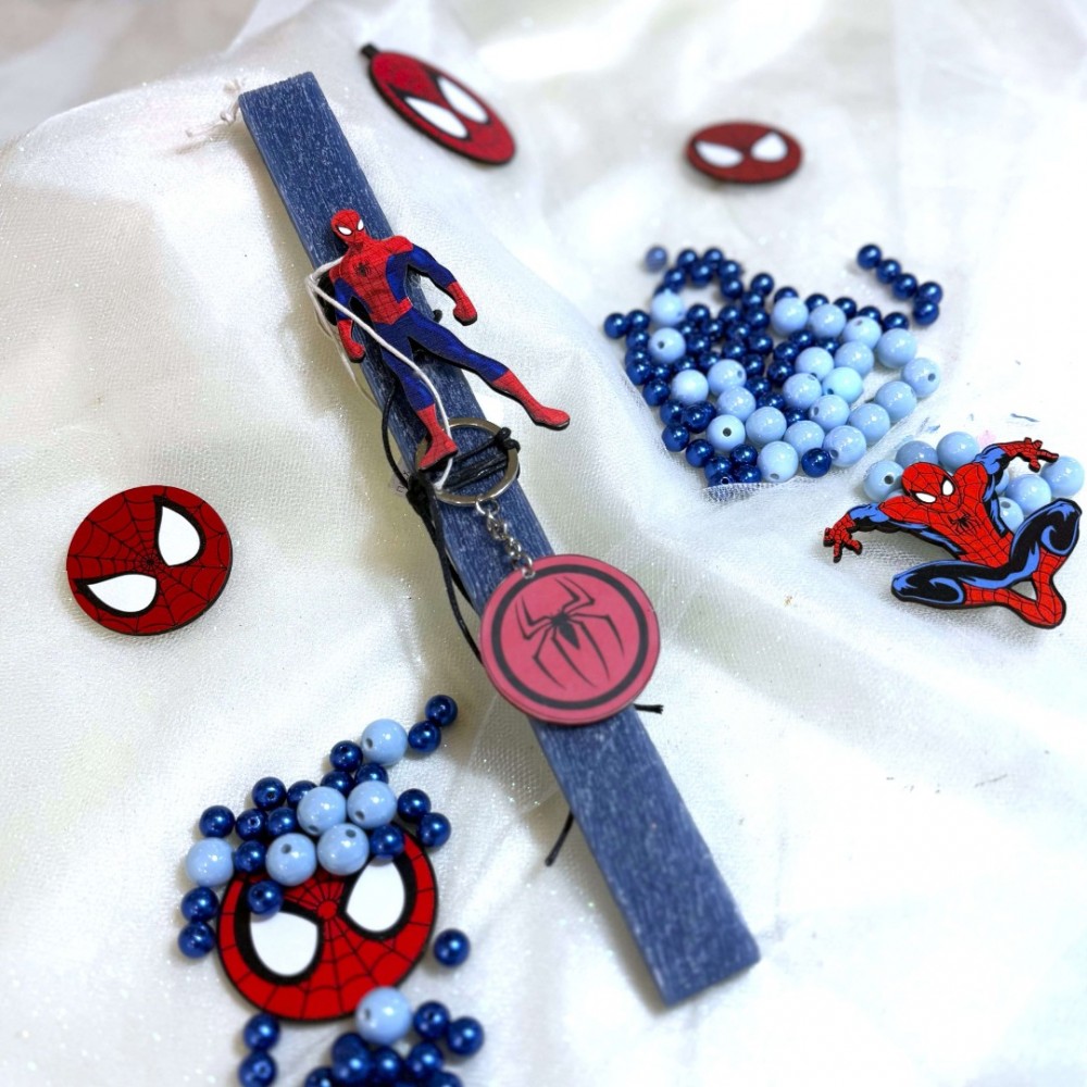 ΛΑΜΠΑΔΑ ΑΡΩΜΑΤΙΚΗ ΜΠΡΕΛΟΚ ΣΟΥΠΕΡΗΡΩΑΣ SPIDERMAN ΜΠΛΕ ΚΕΡΙ (812826)