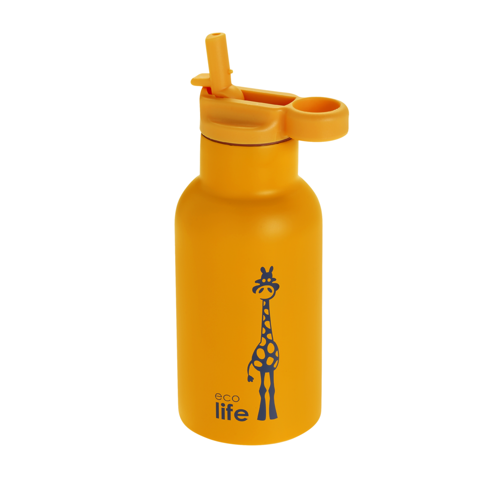 ΜΕΤΑΛΛΙΚΟ ΘΕΡΜΟΣ 350ML GIRAFFE (33-BO-2016)