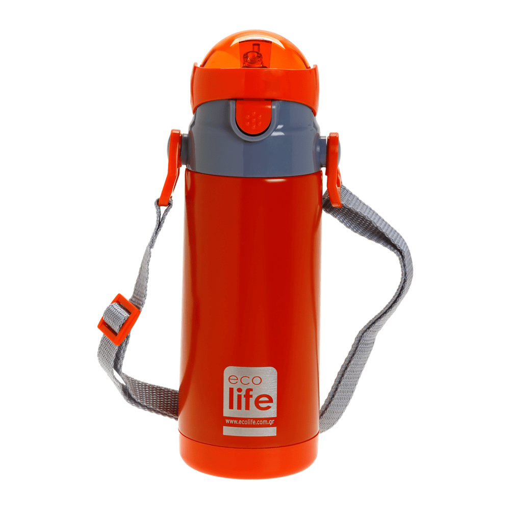 ΜΕΤΑΛΛΙΚΟ ΘΕΡΜΟΣ ΠΑΙΔΙΚΟ 400ML ΚΟΚΚΙΝΟ (33-BO-2997)