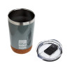 ECO LIFE COFFEE THERMOS LIGHT GREY 370ML (CORK BOTTOM) 33-BO-4107)