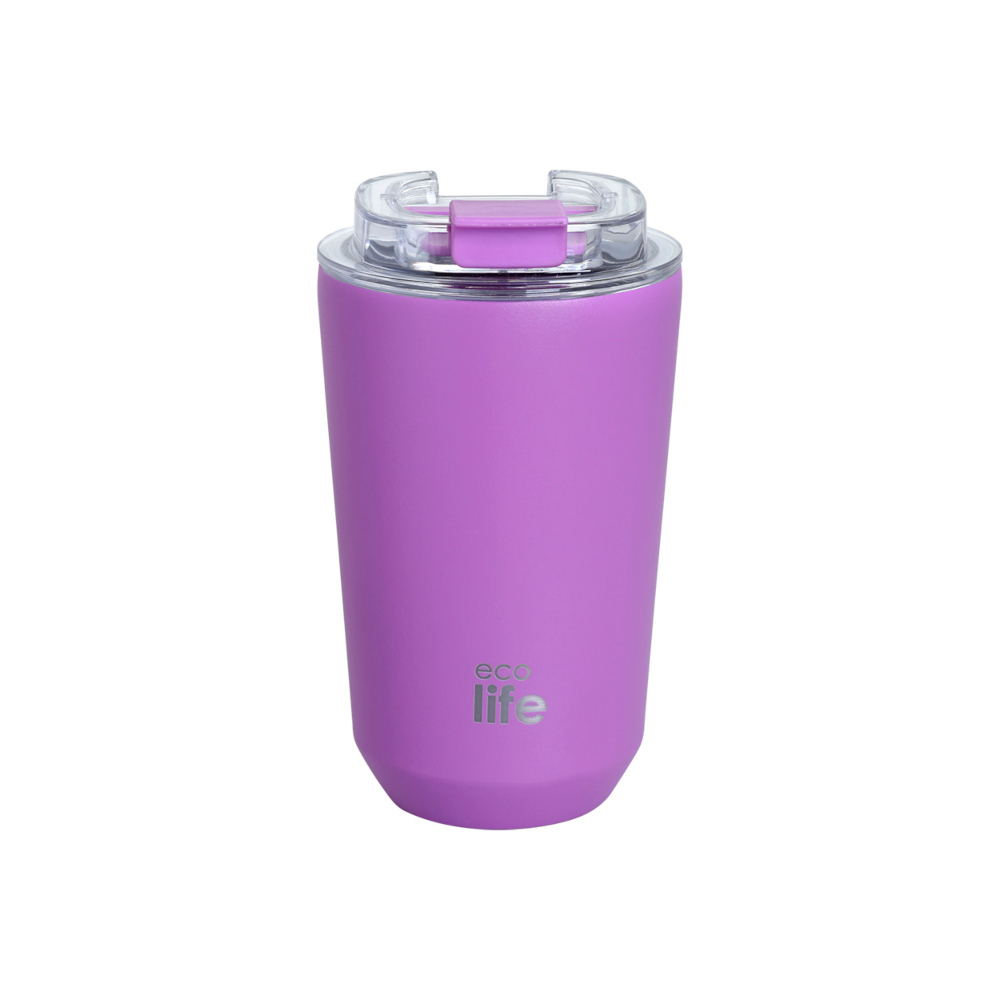 ΠΟΤΗΡΙ ΘΕΡΜΟΣ ΜΕ ΔΙΑΦΑΝΕΣ ΚΑΠΑΚΙ PURE PURPLE 360ML (33-BO-4125)