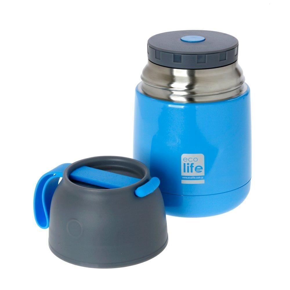 ΘΕΡΜΟΣ ΦΑΓΗΤΟΥ 450ML BABY BLUE (33-BO-9075)